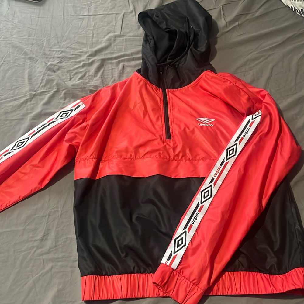 Umbro Quarter Zip Windbreaker